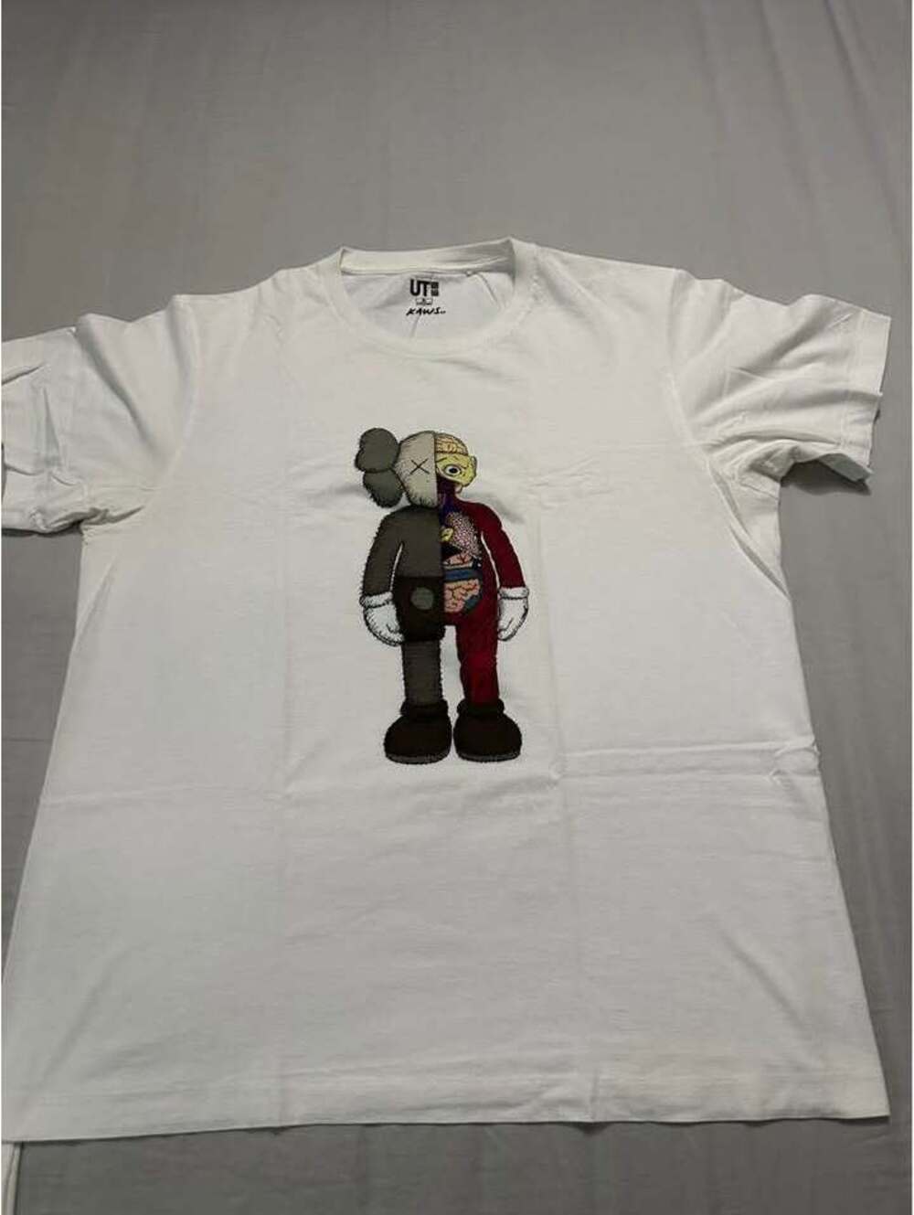 Uniqlo UT KAWS Anatomical Companion T-shirt XL Used Like New $60 for Both